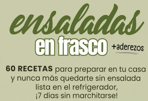 Ensaladas en Frasco + Aderezos